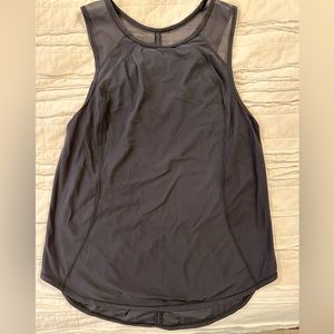 Lululemon black sculpt tank